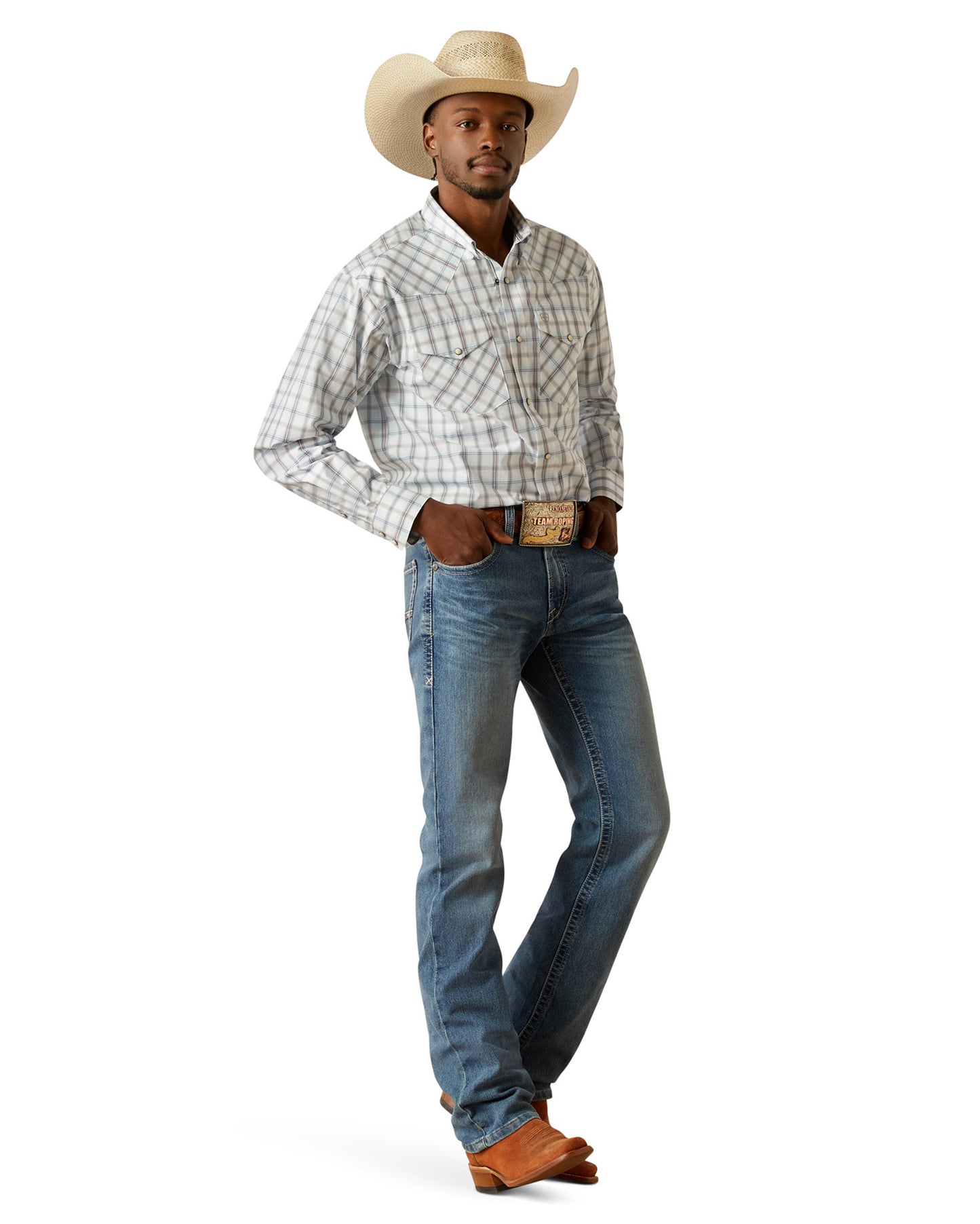 Men's Pro Series Worth Classic Fit Western Shirt