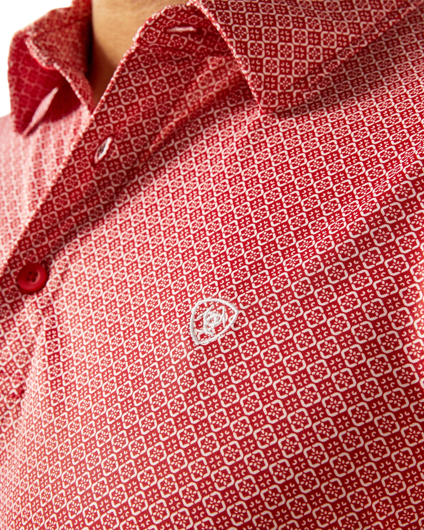 Men's All Over Print Polo Shirt