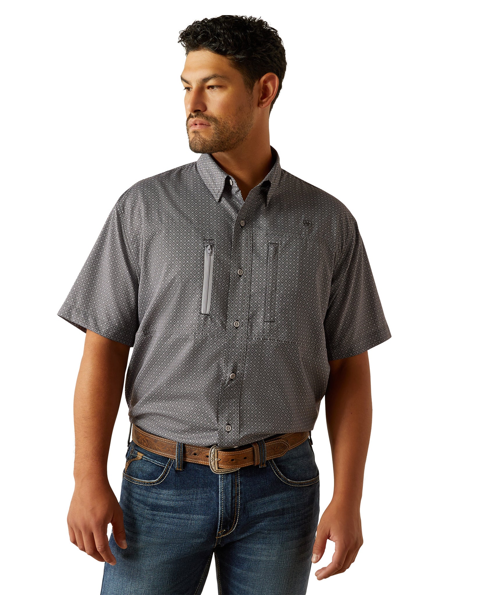Men's Venttek Classic Fit Shirt by Ariat from Skip’s Western Outfitters | ARI-10058815-S-R