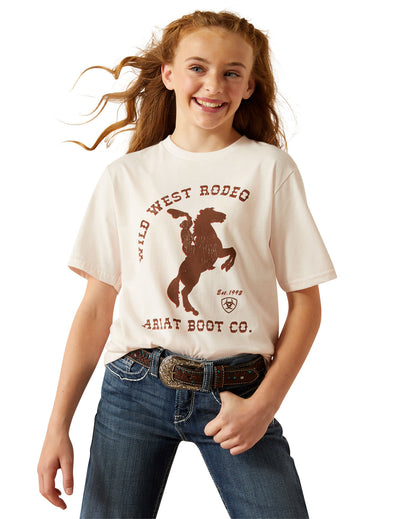 Kids' Ariat Wild West Rodeo T-Shirt by Ariat from Skip’s Western Outfitters | ARI-10058863-XS-R