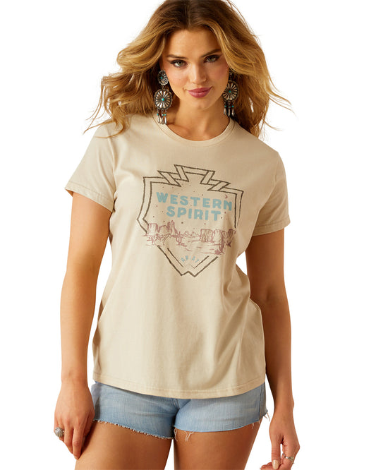 Women's Ariat Western Spirit T-Shirt by Ariat from Skip’s Western Outfitters | ARI-10058877-XS-R