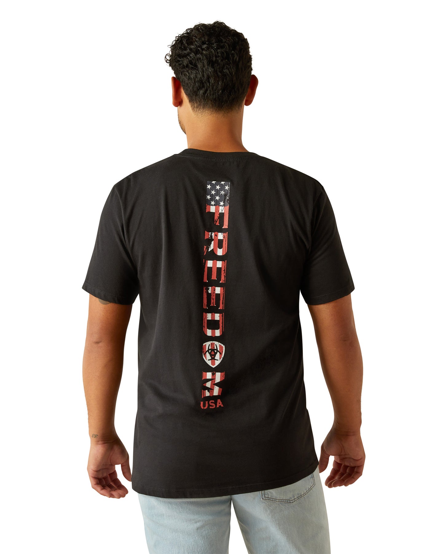 Men's Ariat Freedom Stripe T-Shirt