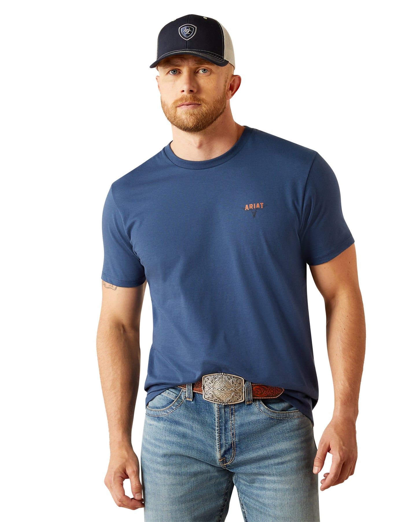 Men's Ariat Ranch Tough T-Shirt by Ariat from Skip’s Western Outfitters | ARI-10058896-S-R