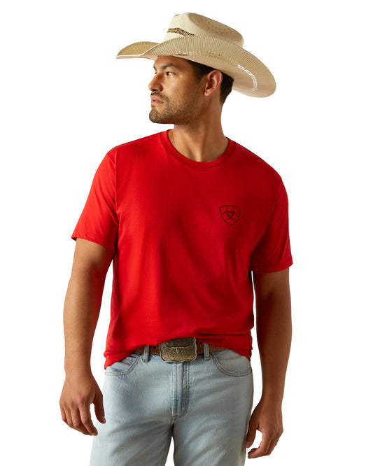 Men's Ariat Etched Buffalo T-Shirt by Ariat from Skip’s Western Outfitters | ARI-10058939-S-R