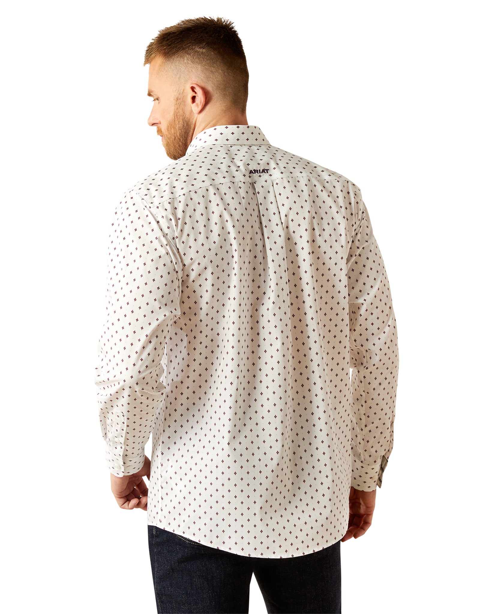 Ariat Men's Wrinkle Free Ross Classic Fit Button Down Shirt 10058949