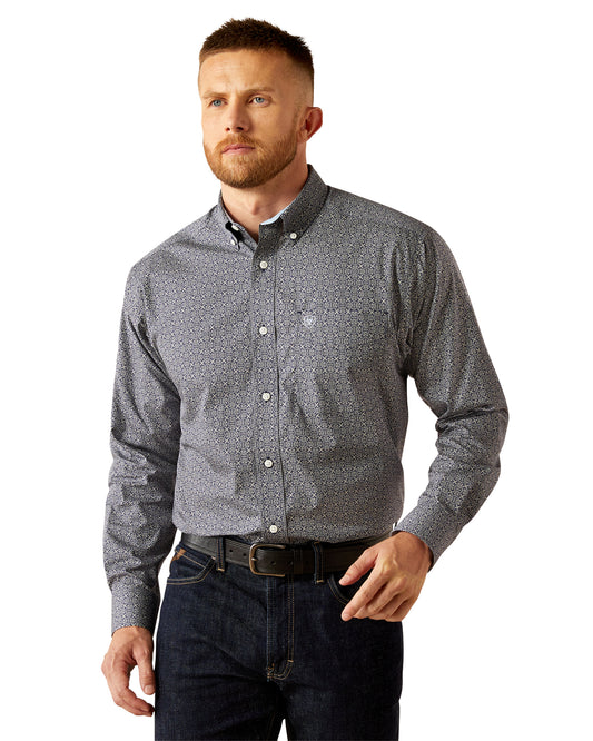 Men's Wrinkle Free Douglas Classic Fit Shirt by Ariat from Skip’s Western Outfitters | ARI-10058950-XS-R