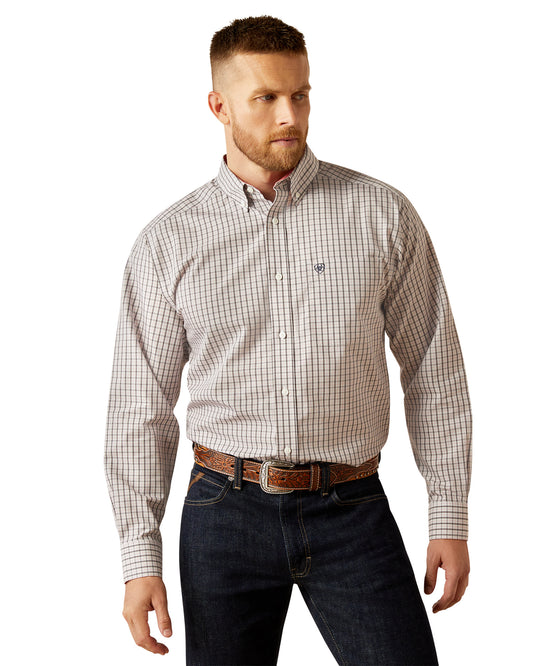 Men's Wrinkle Free Drew Classic Fit Shirt by Ariat from Skip’s Western Outfitters | ARI-10058955-XS-R
