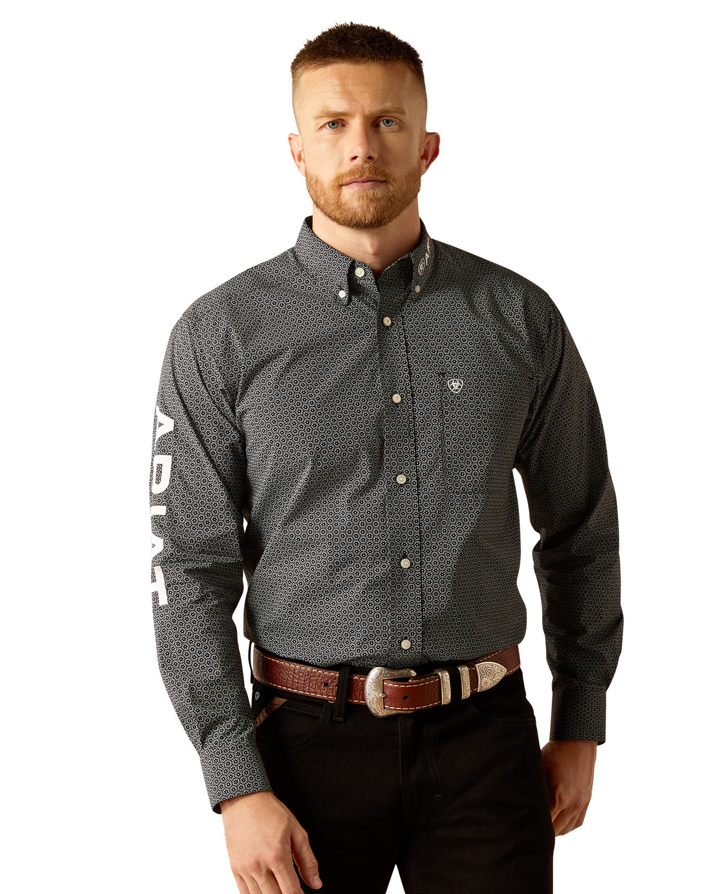 Men's Team Fowler Classic Fit Shirt by Ariat from Skip’s Western Outfitters | ARI-10058960-XS-R