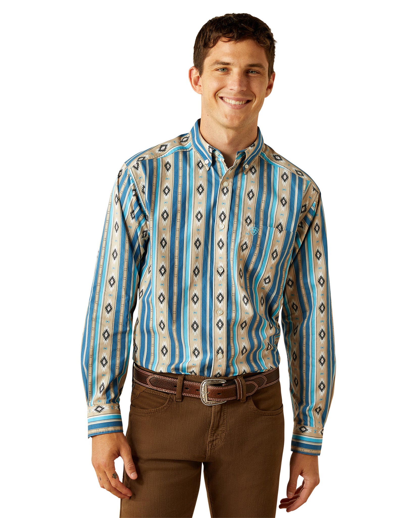 Men's Shiloh Classic Fit Shirt by Ariat from Skip’s Western Outfitters | ARI-10058969-XS-R
