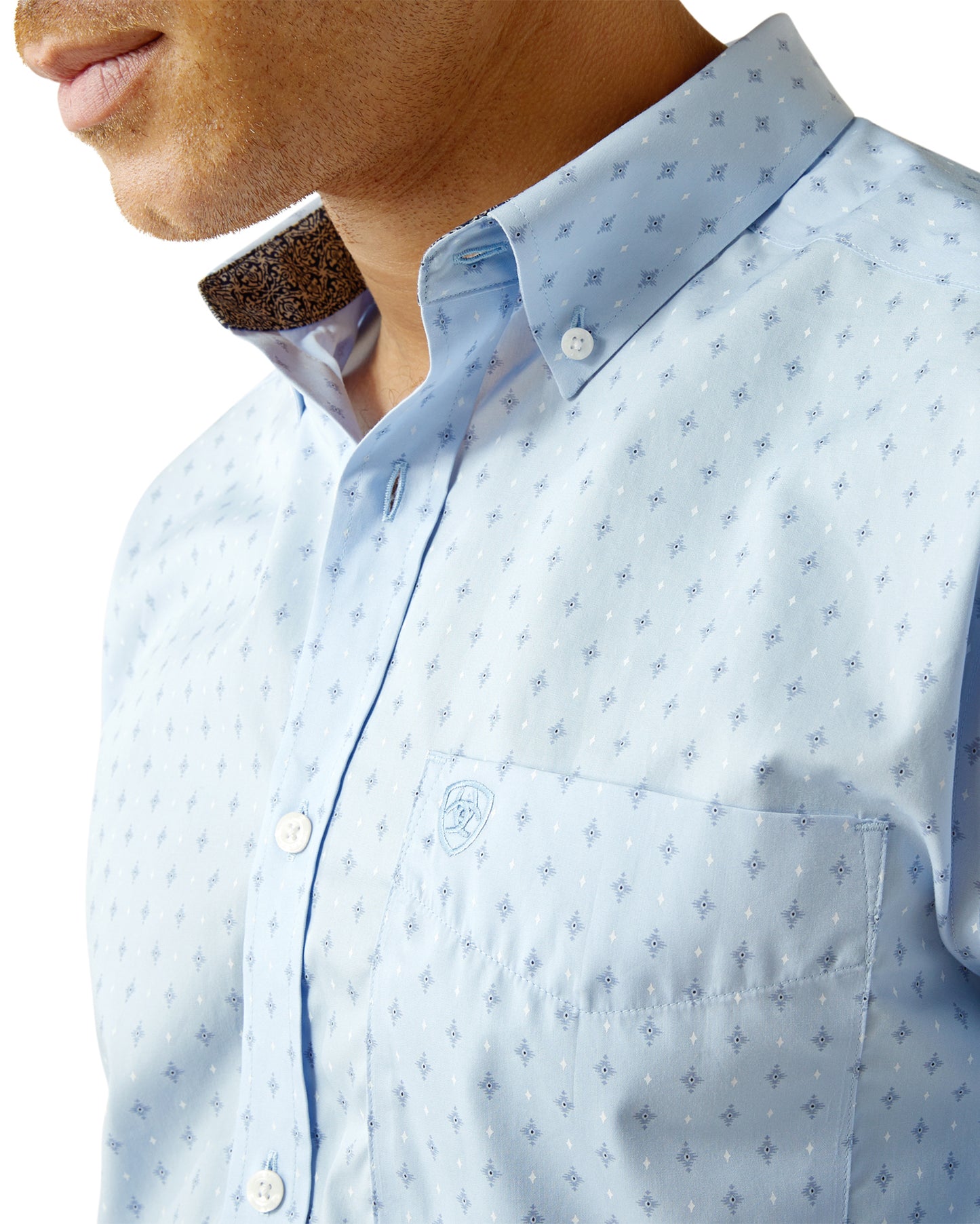 Men's Wrinkle Free Donte Fitted Shirt