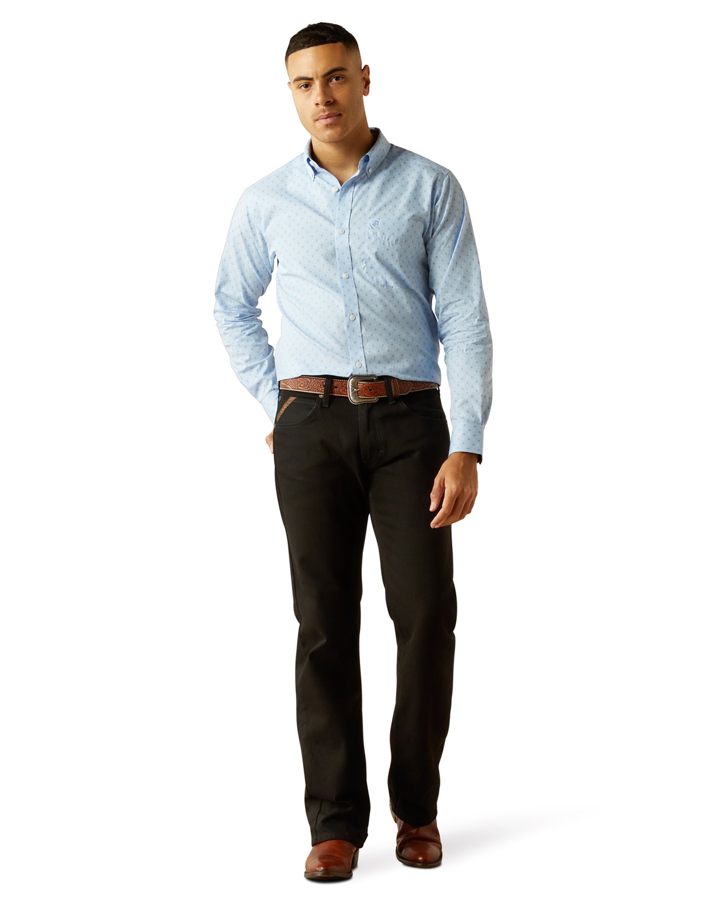 Men's Wrinkle Free Donte Fitted Shirt