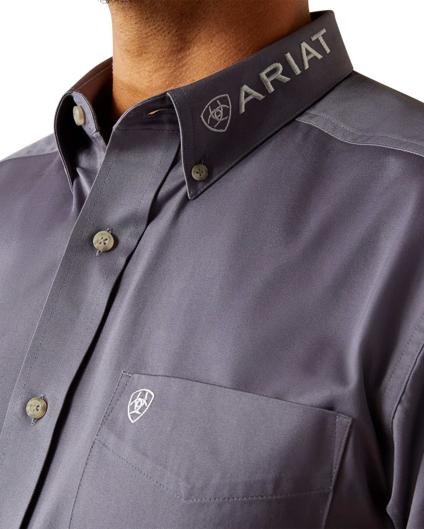 Men's Team Logo Twill Classic Fit Shirt