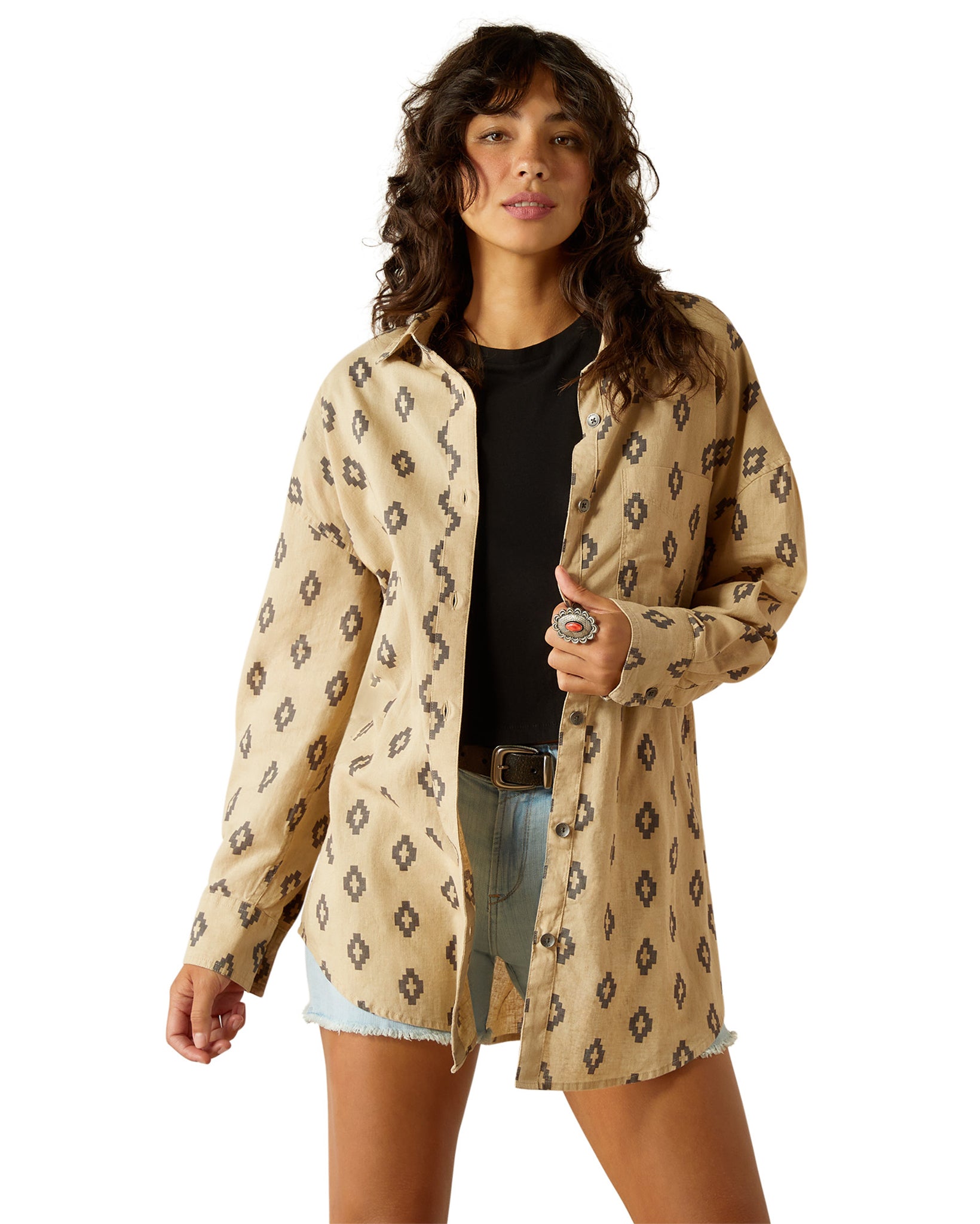 Women's Poppy Summer Overshirt by Ariat from Skip’s Western Outfitters | ARI-10060395-XS-R