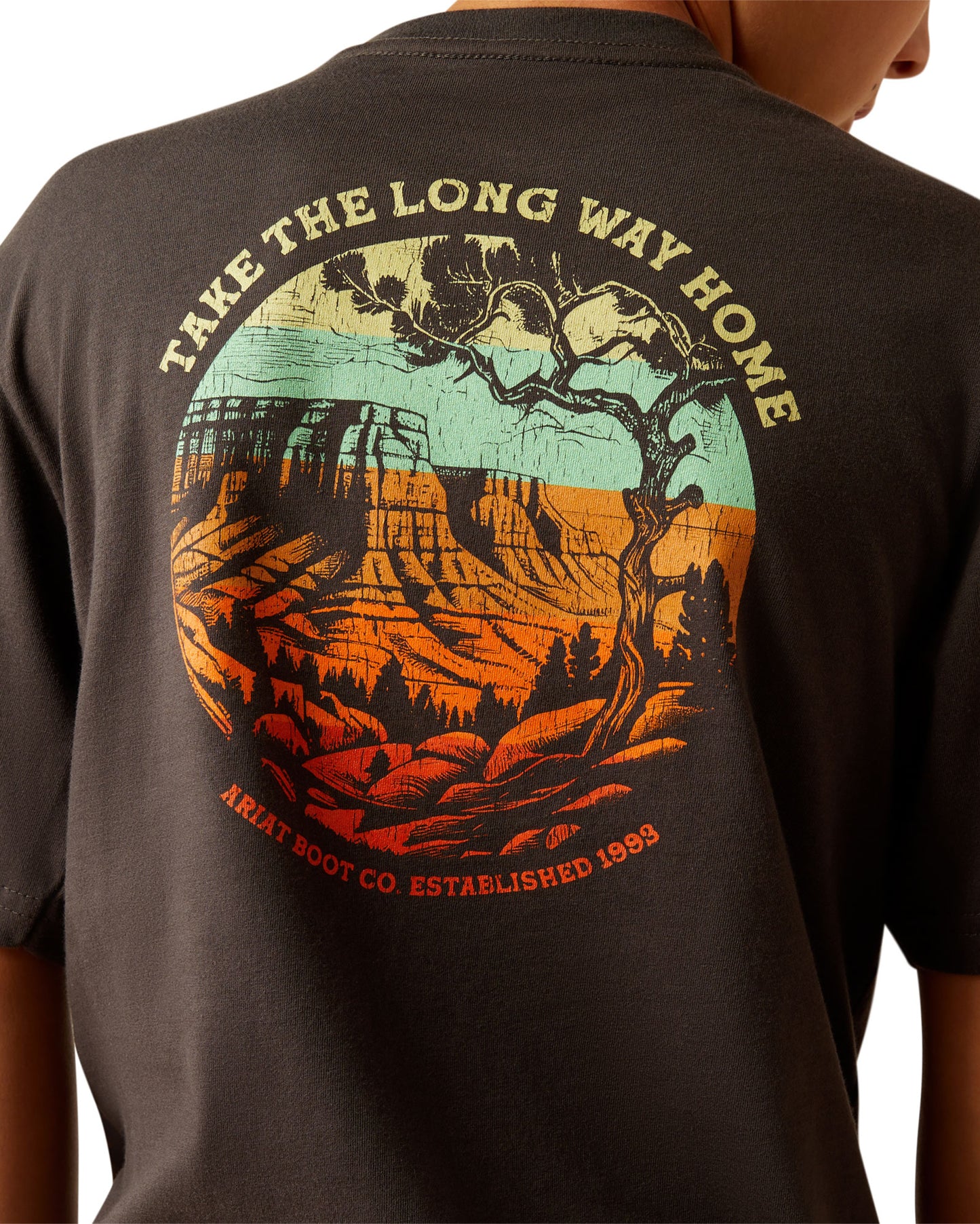 Kids' Ariat Take The Long Way T-Shirt