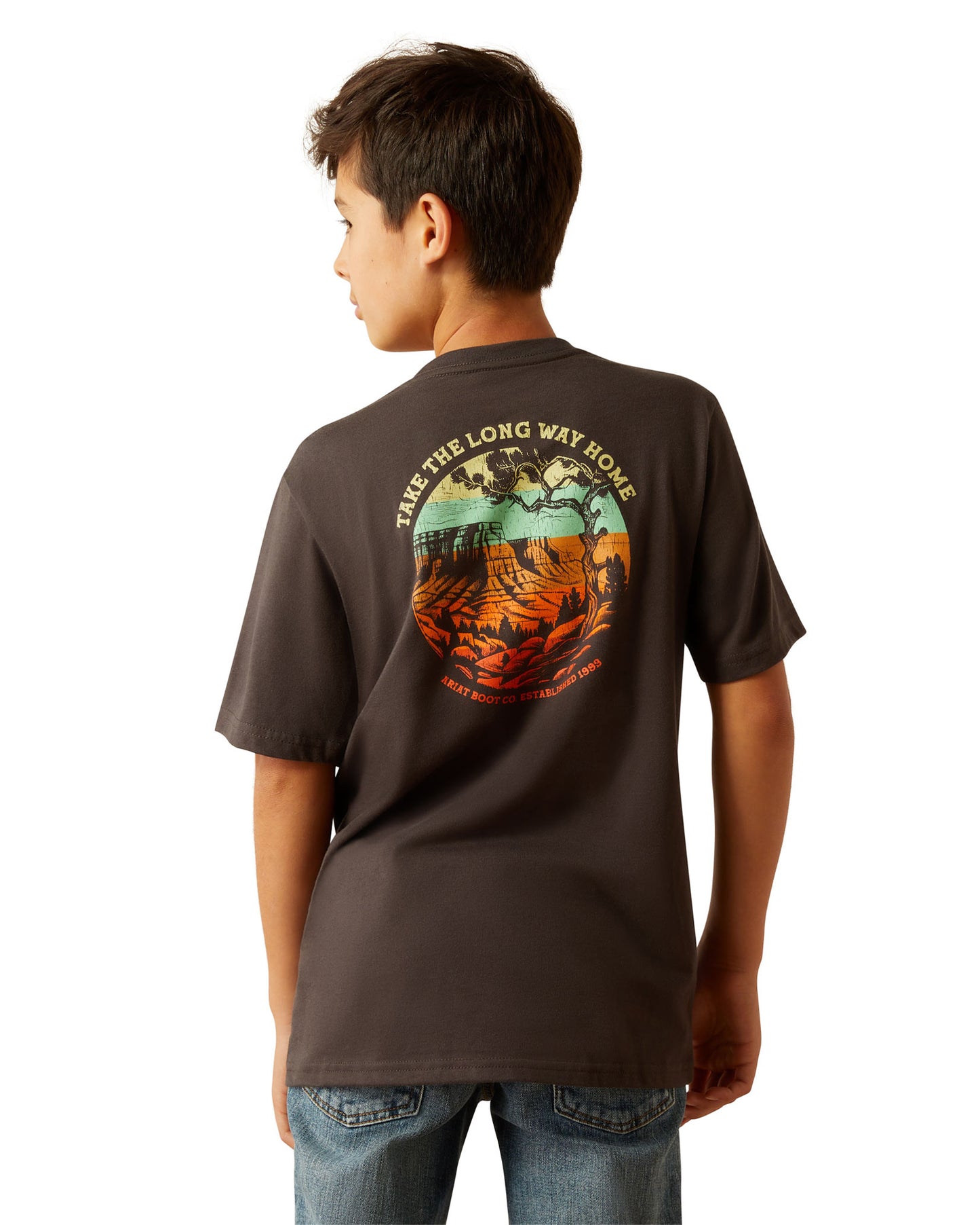 Kids' Ariat Take The Long Way T-Shirt