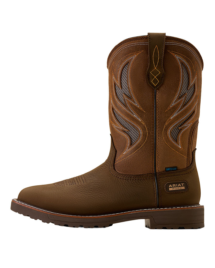 Men's Activator VentTek Waterproof Wide Square Toe Work Boots - 10061120
