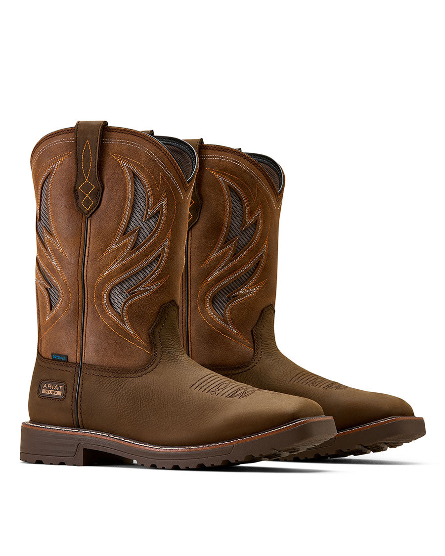 Men's Activator VentTek Waterproof Wide Square Toe Work Boots - 10061120