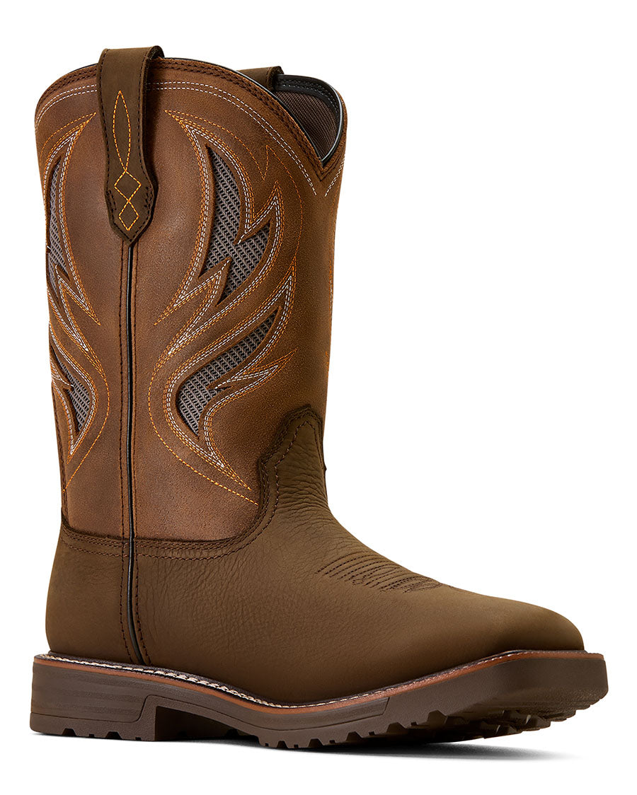Men's Activator VentTek Waterproof Wide Square Toe Work Boots - 10061120