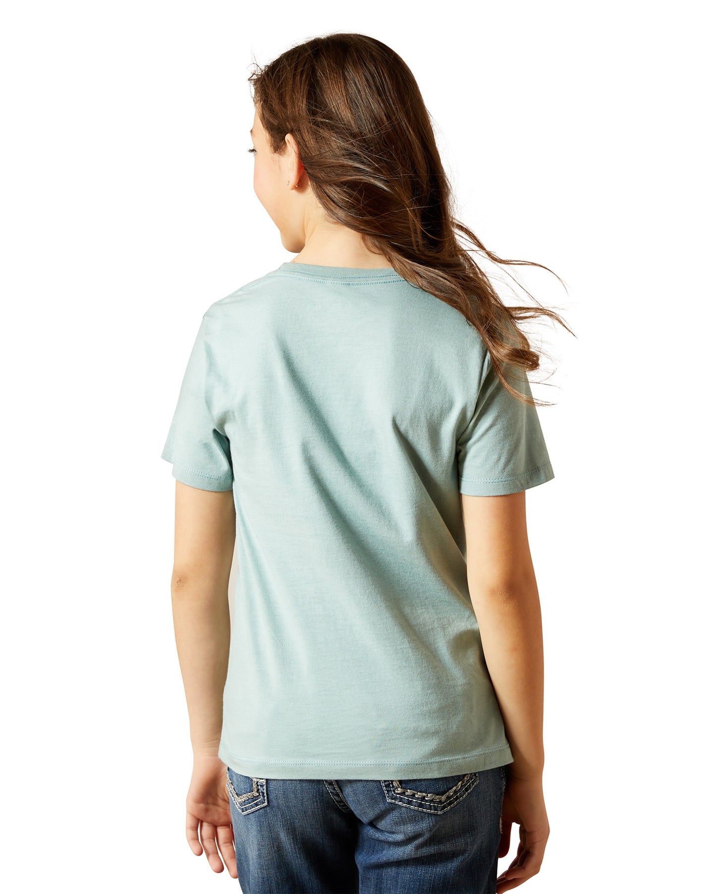 Girls' Ariat Sw Brand Lock Up T-Shirt - 10063750