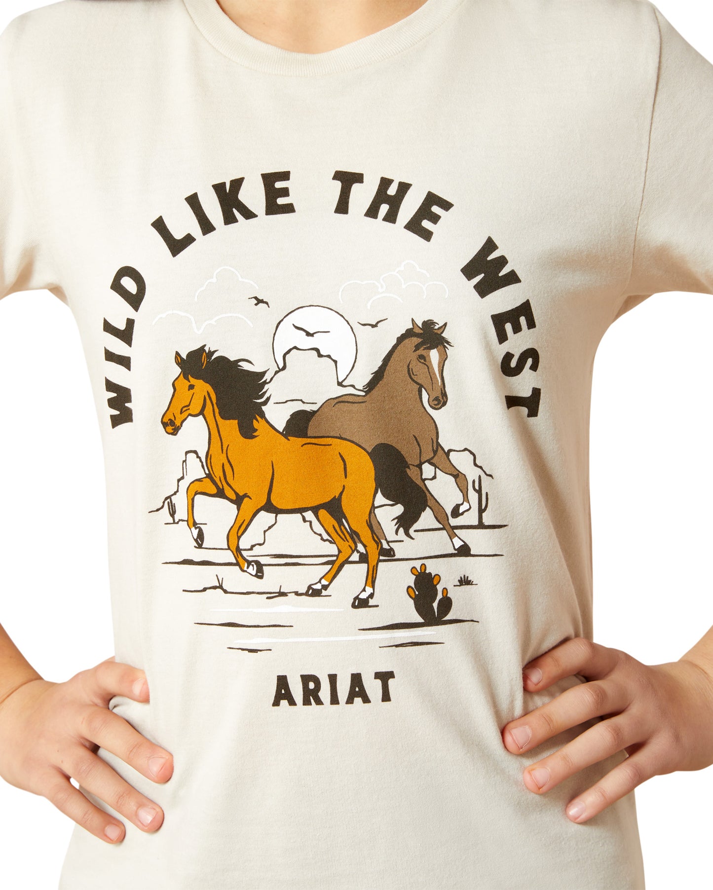 Girls' Ariat Wild Like The West T-Shirt - 10063752