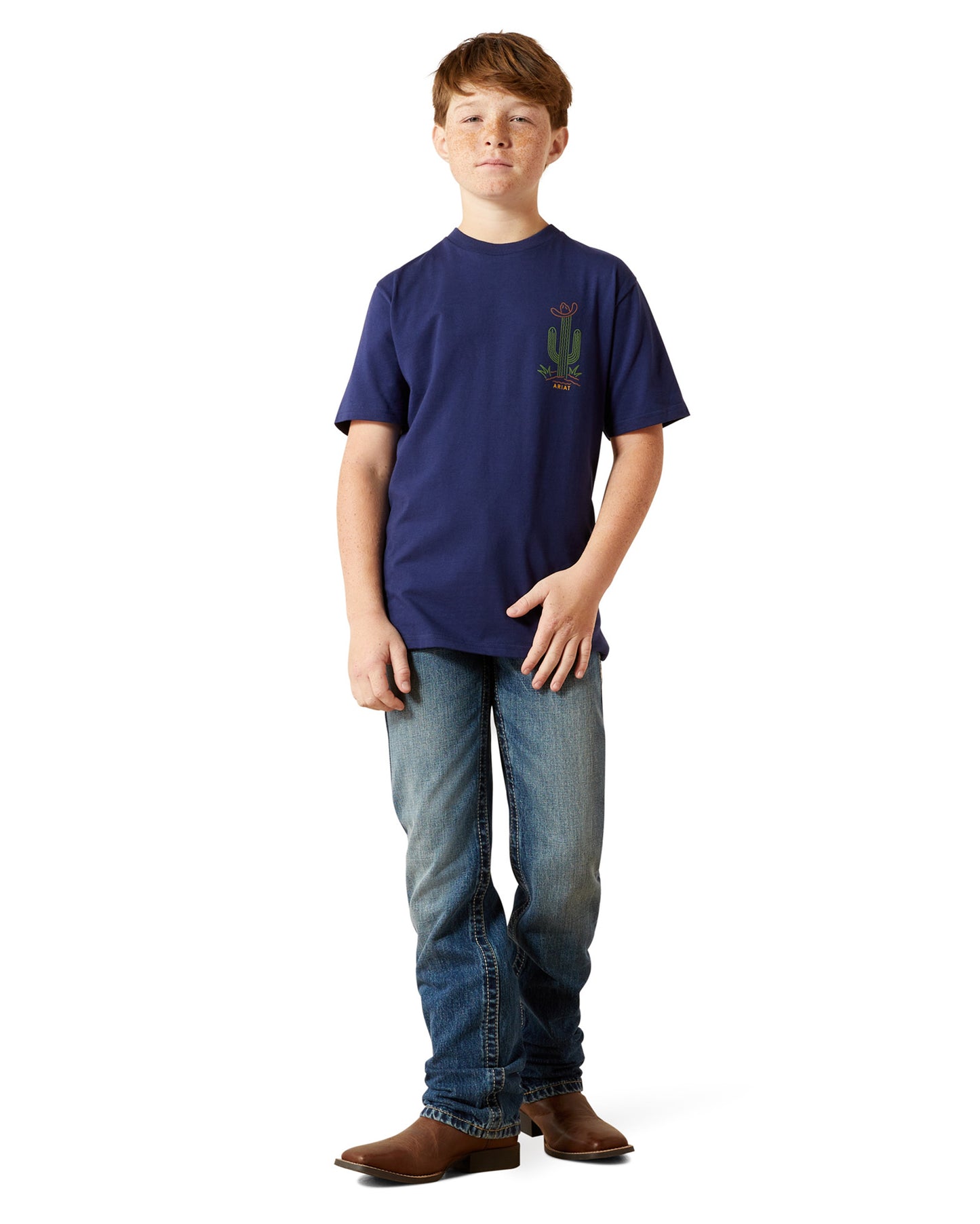 Boys' Ariat Neon Cactus T-Shirt - 10065977