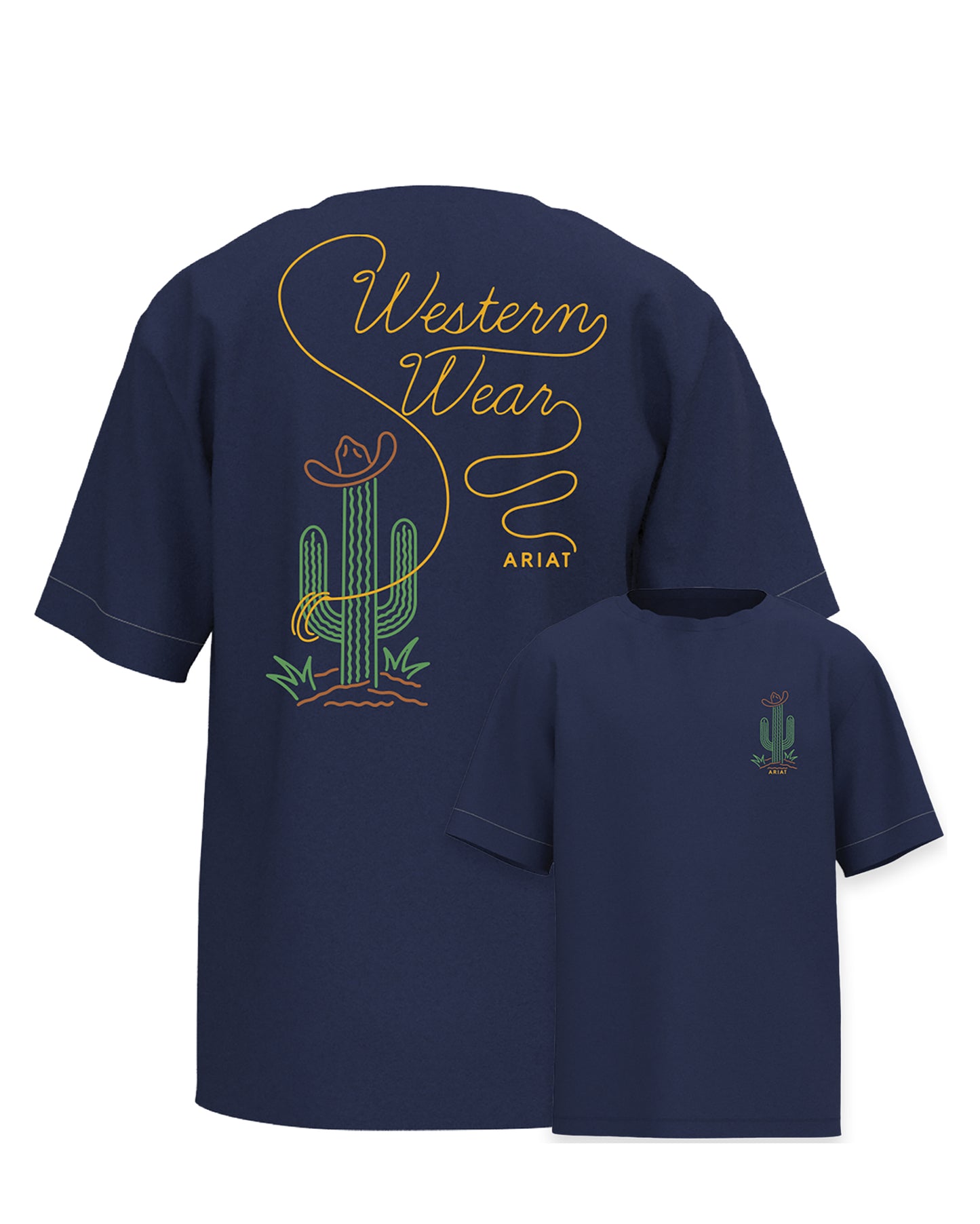 Boys' Ariat Neon Cactus T-Shirt - 10065977