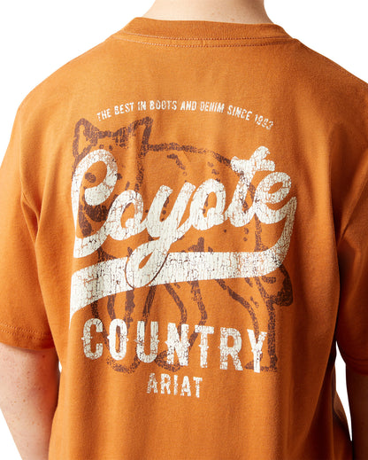 Boys' Ariat Coyote Country T-Shirt - 10065981