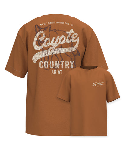 Boys' Ariat Coyote Country T-Shirt - 10065981