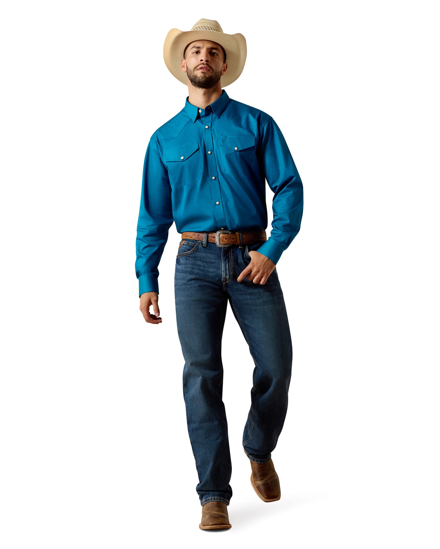 Men's Lightweight Solid Twill Classic Fit Shirt - 10071234