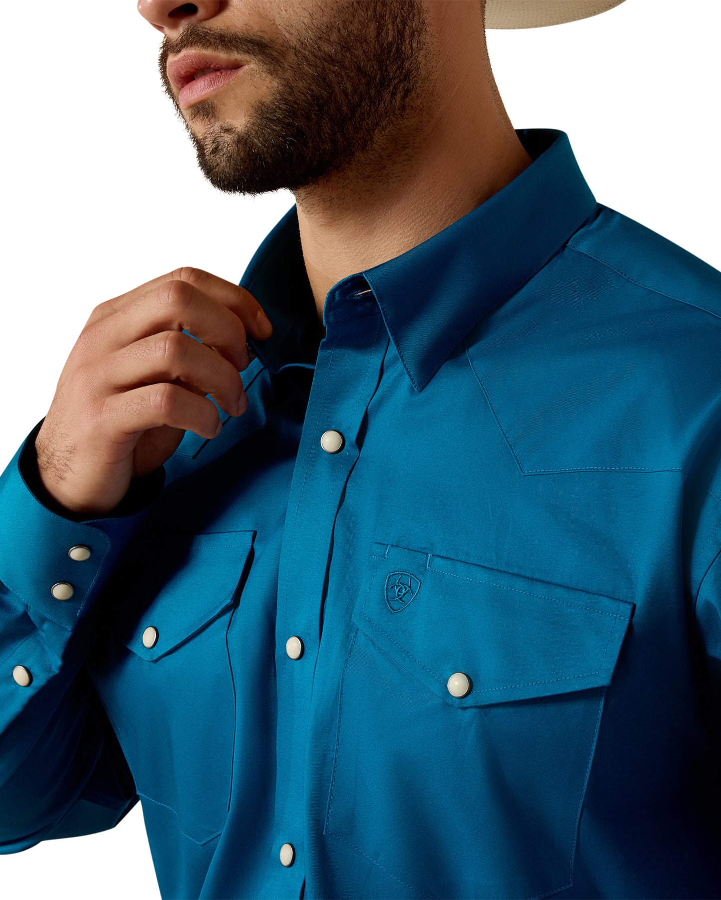 Men's Lightweight Solid Twill Classic Fit Shirt - 10071234