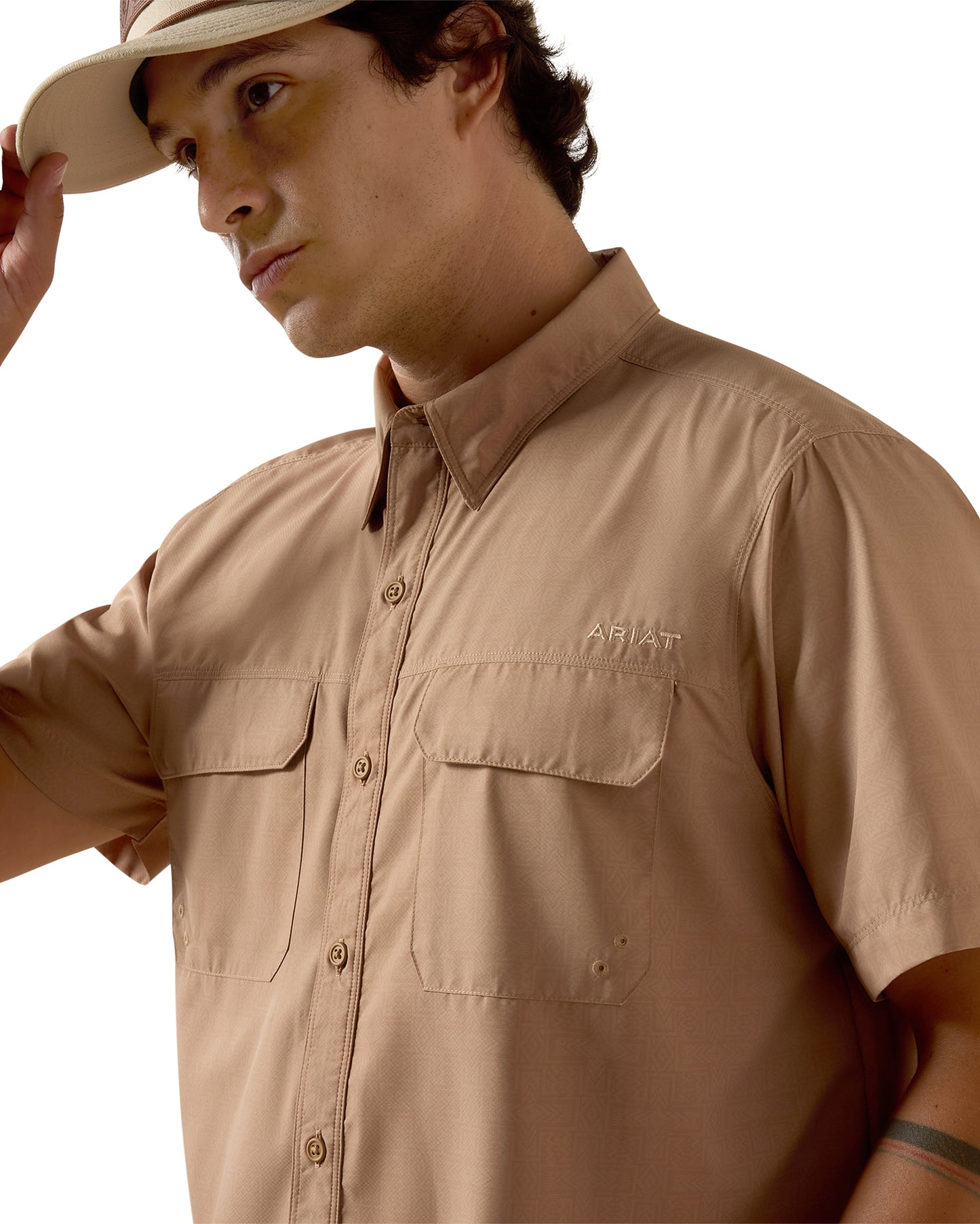 Men's Printed Venttek Outbound Fitted Shirt - 10073427