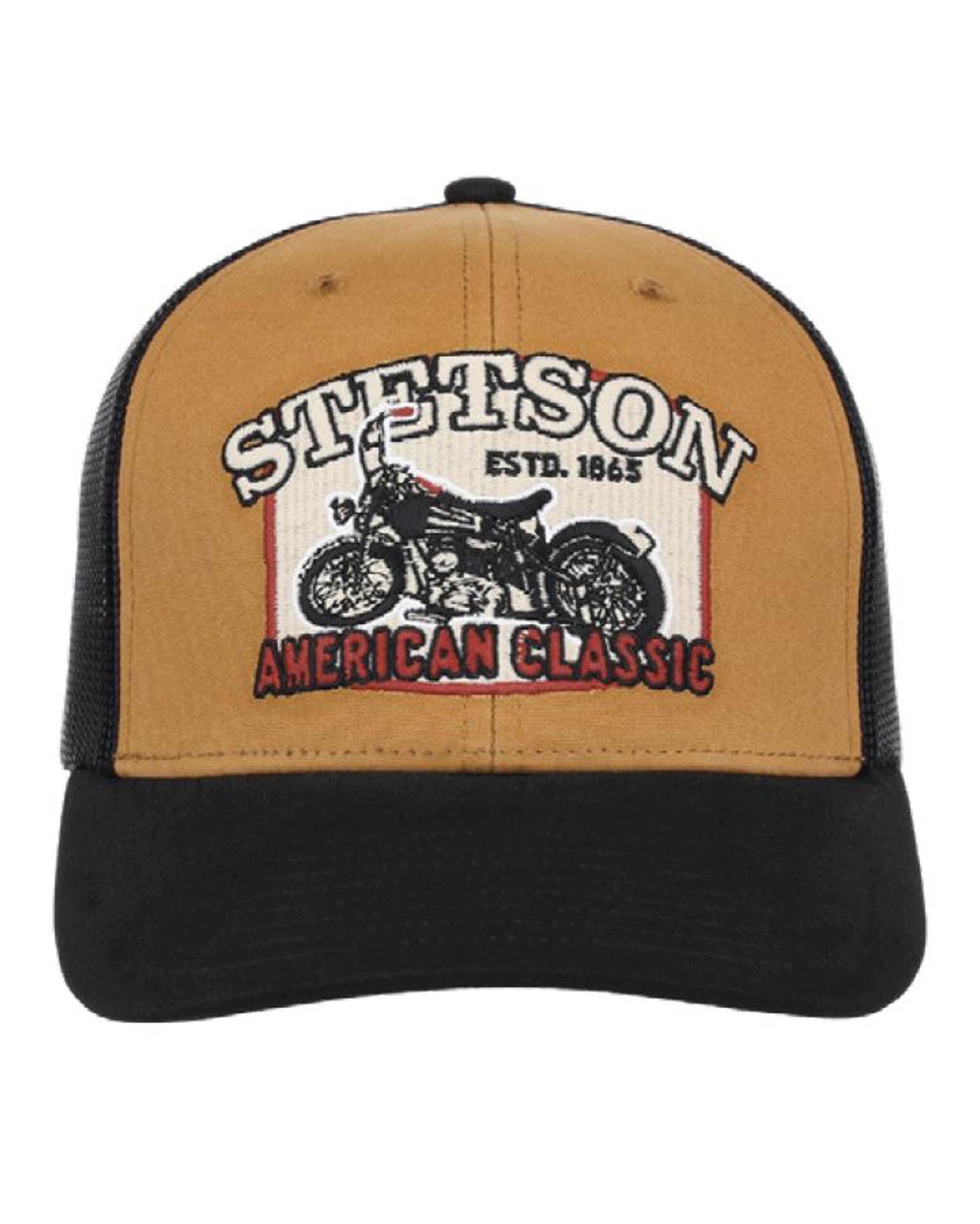 Motorcycle American Classics Ball Cap by Stetson from Skip’s Western Outfitters | KAR-11-077-0102-0073-BR-OSFM