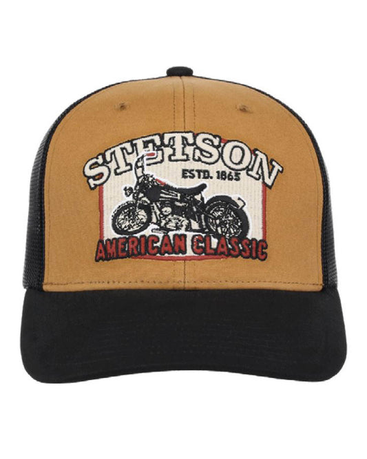 Motorcycle American Classics Ball Cap by Stetson from Skip’s Western Outfitters | KAR-11-077-0102-0073-BR-OSFM