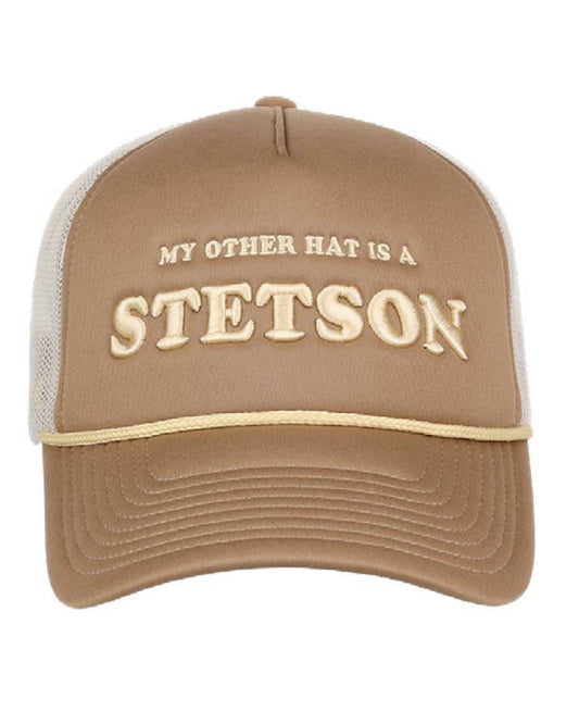My Other Hat Is A Stetson Ball Cap by Stetson from Skip’s Western Outfitters | KAR-11-077-0102-0086-TA-OSFM
