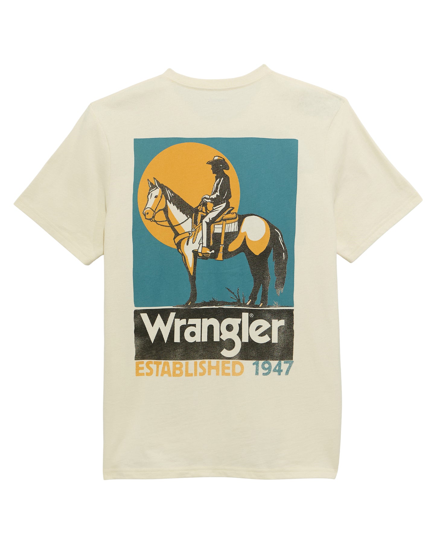 Men's Silent Rider Back Graphic T-Shirt - 112372856