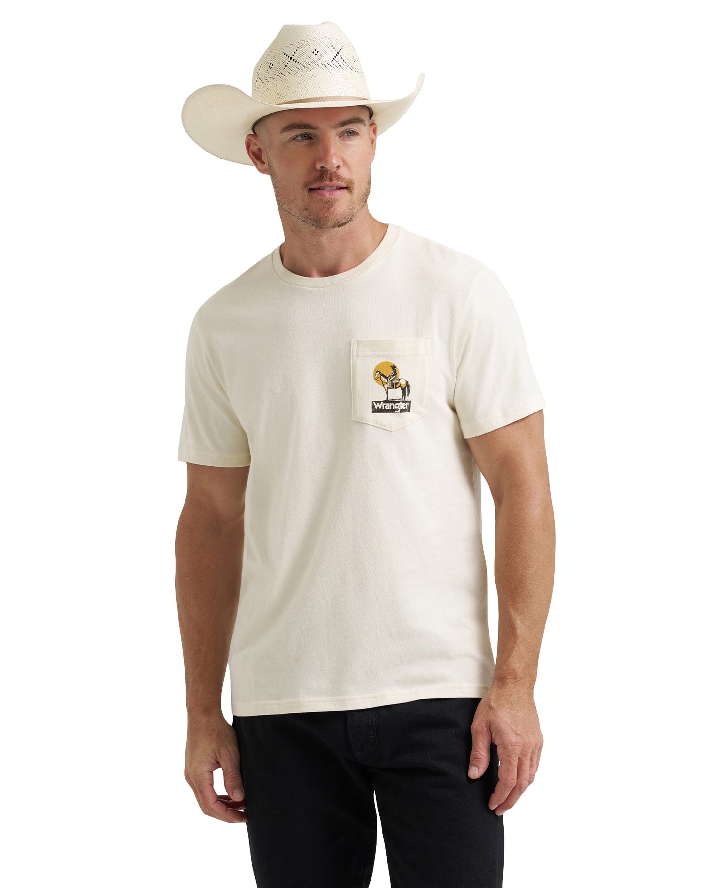 Men's Silent Rider Back Graphic T-Shirt - 112372856