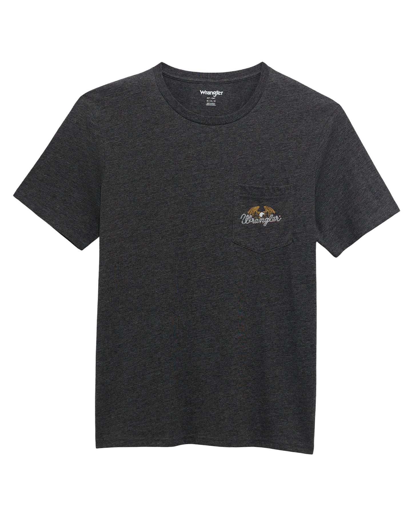 Men's Flying Eagle Back Graphic T-Shirt - 112372857