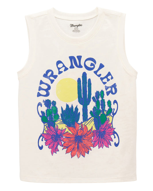Girls' Sleeveless T-Shirt - 112379448
