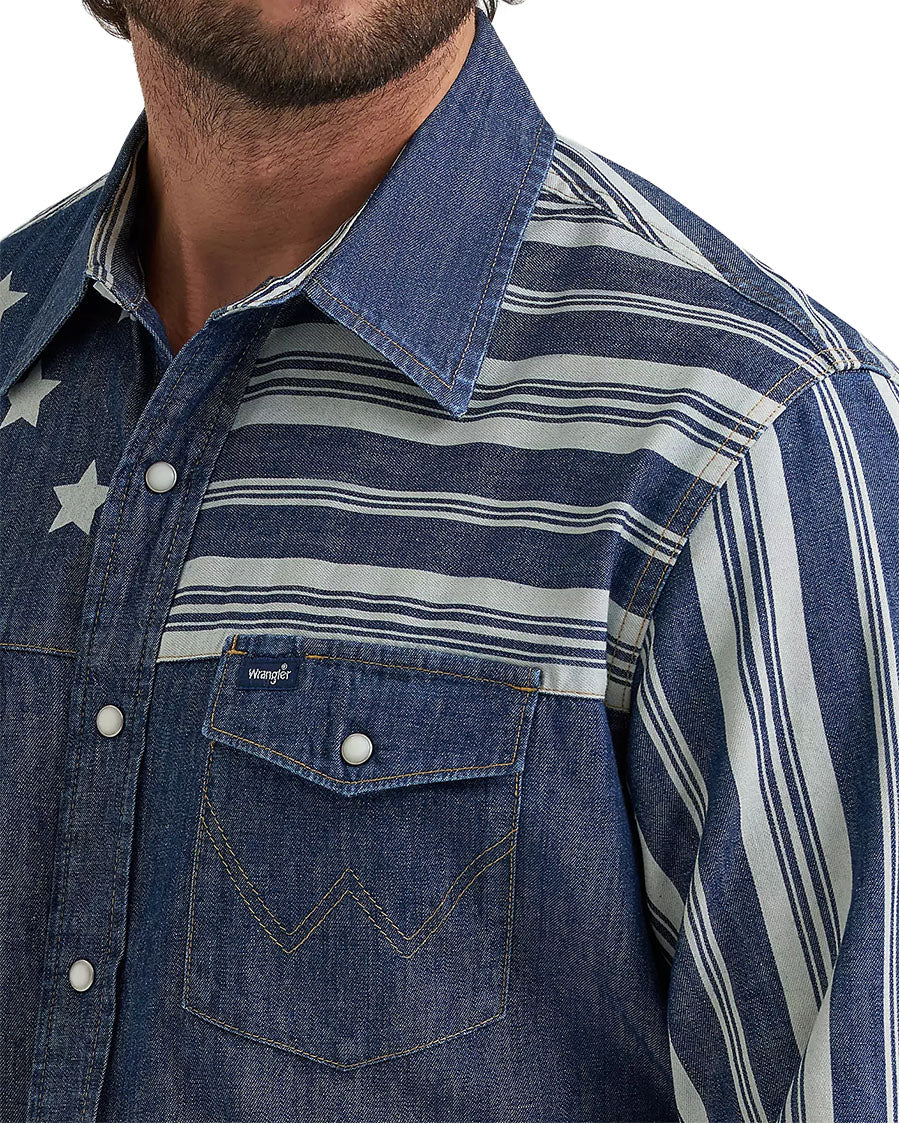 Men's Vintage Inspired Classic Fit Shirt - 112382001