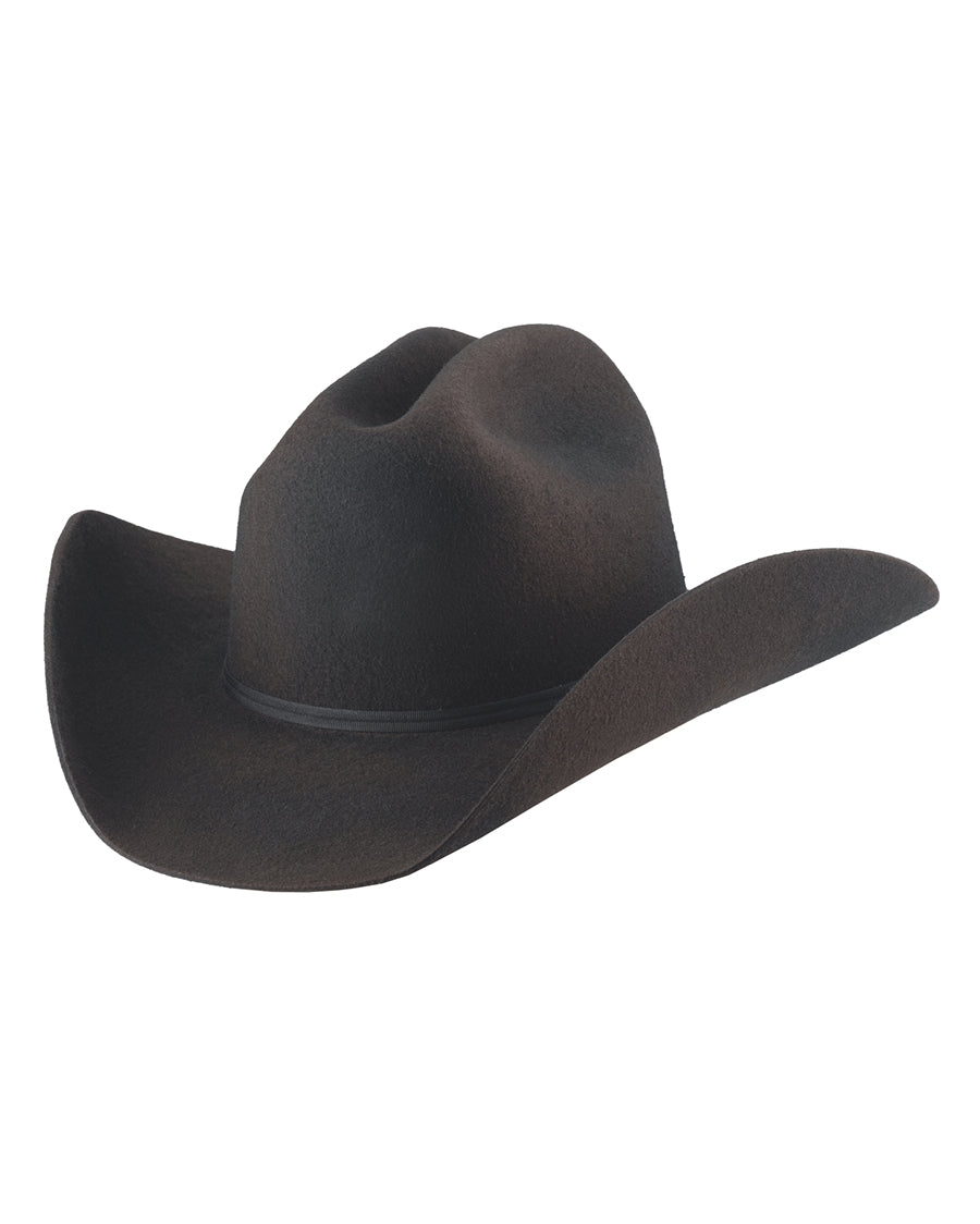 Montana Ranch 4X Premium Wool Hat by Bullhide from Skip’s Western Outfitters | MOT-0858CH-6-3/4-CHOCOLATE-DISTRESSED