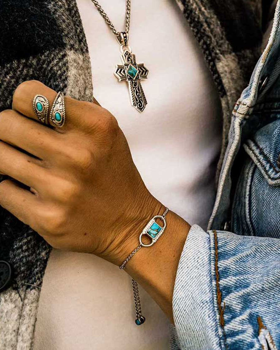 Women's Turquoise Glam Bracelet