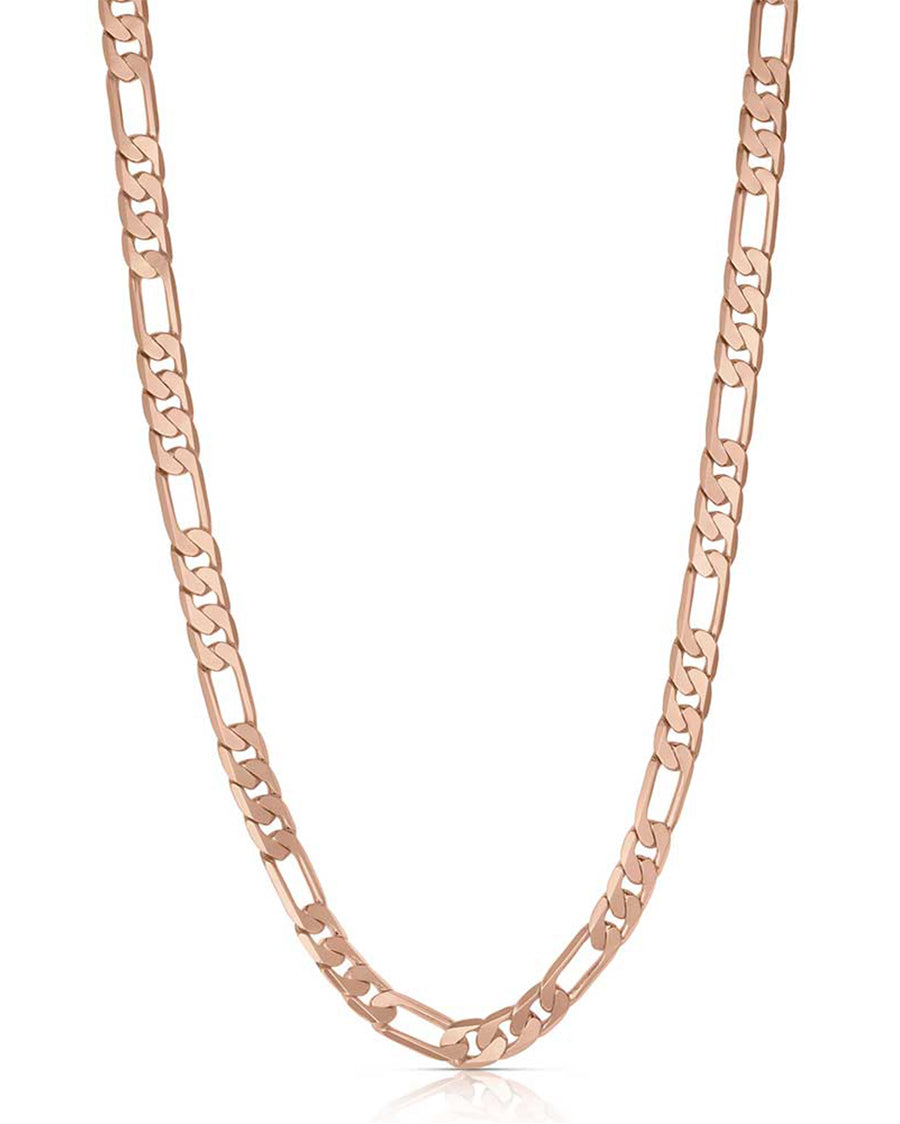 Men's Rustic Solstice Figaro Chain Necklace