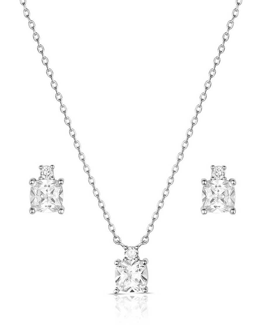 Women's Clean Cut Shine Jewelry Set