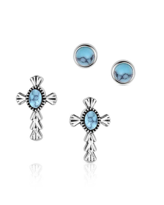 Women's Unbroken Faith Earring Set