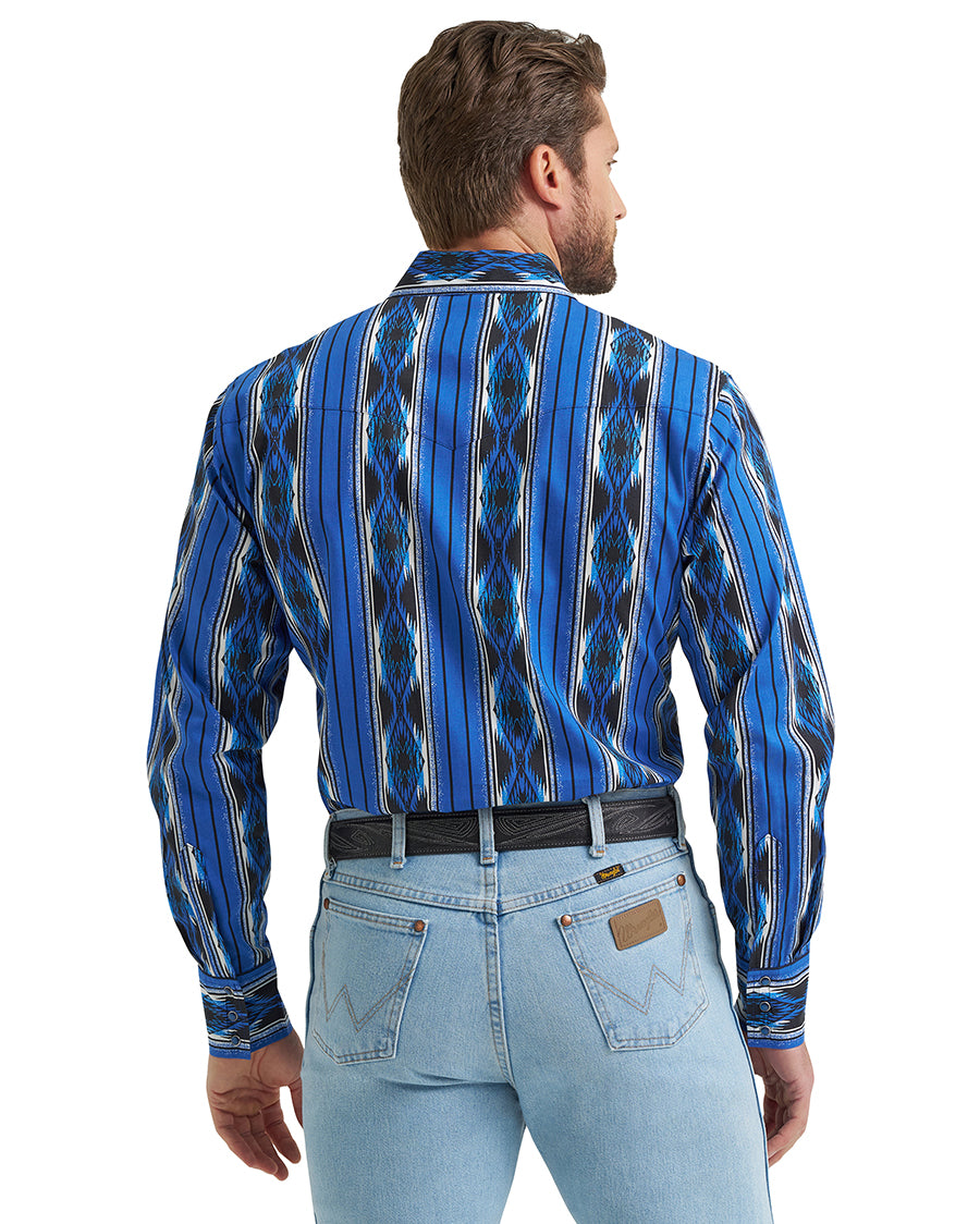 Men's Checotah® Long Sleeve Western Snap Printed Shirt