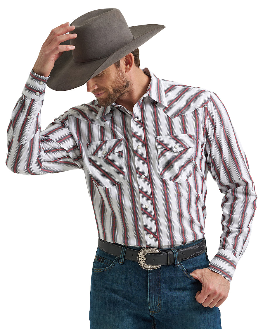 Men's 20X® Competition Advanced Comfort Long Sleeve Two Pocket Western Snap Shirt