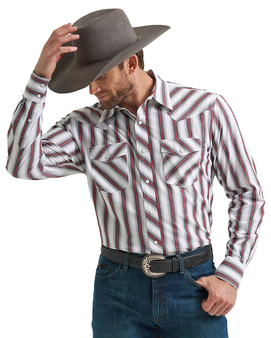 Men's 20X® Competition Advanced Comfort Long Sleeve Two Pocket Western Snap Shirt