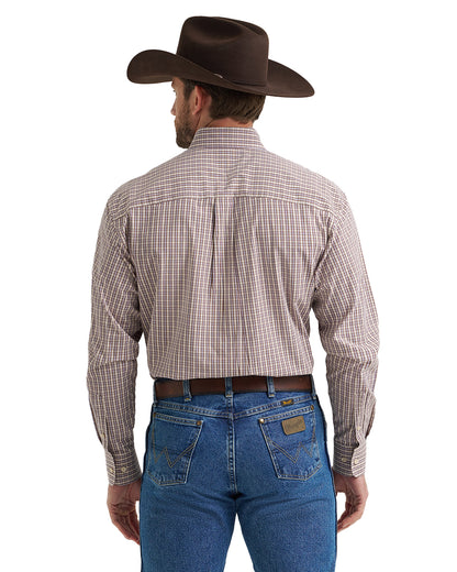 Men's George Strait™ Long Sleeve Button Down Two Pocket Shirt - 112369635