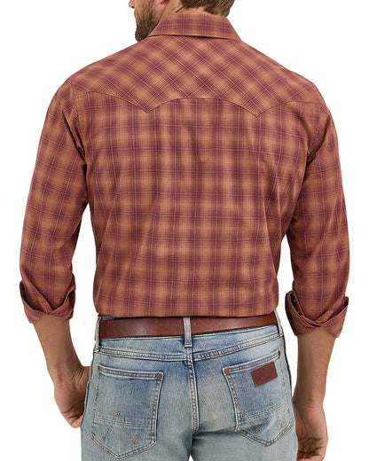 Men's Retro® Long Sleeve Sawtooth Snap Pocket Western Shirt