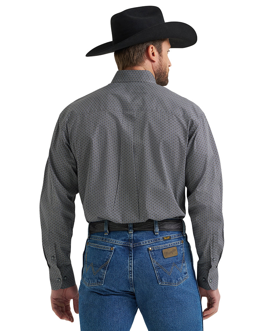 Men's George Strait™ Long Sleeve Button Down One Pocket Shirt